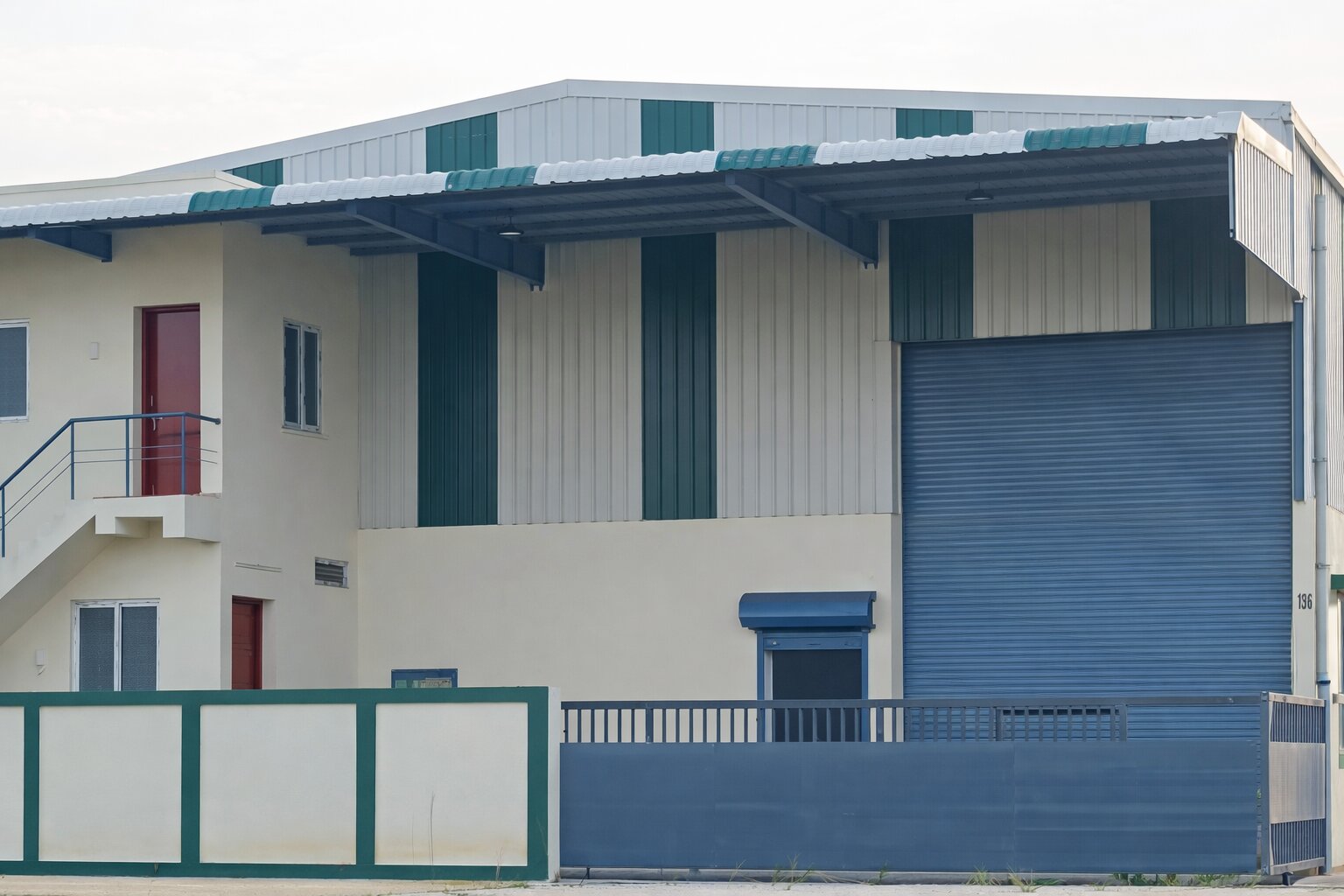 IndustrCore manufacturing facility showing advanced industrial equipment